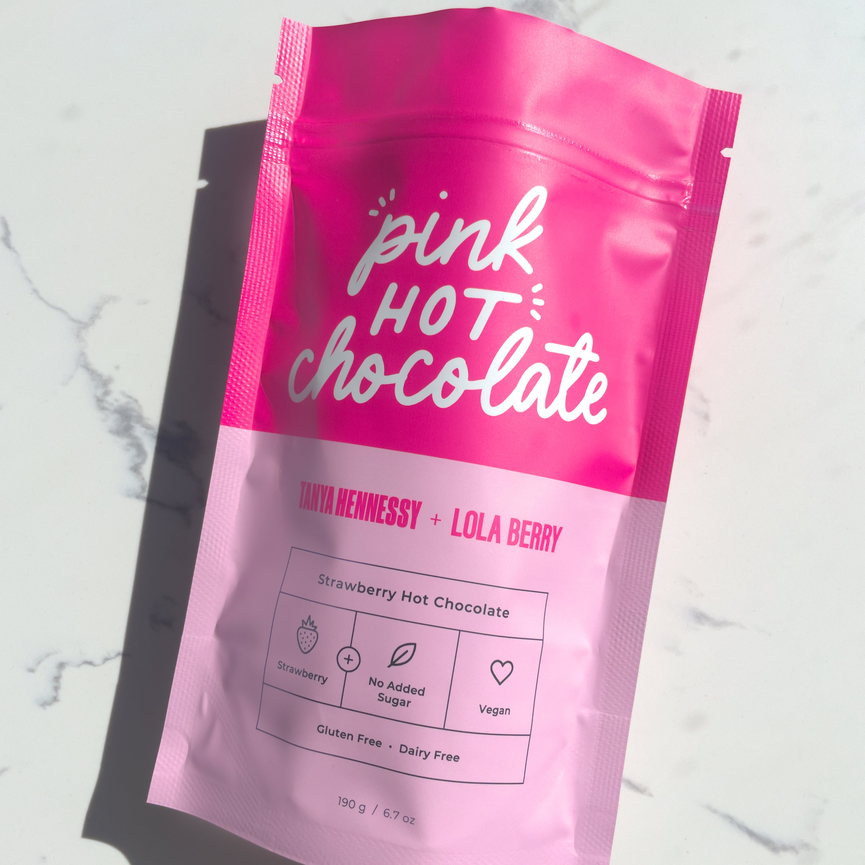 Tanya Hennessy x Lola Berry  Pink Hot Chocolate